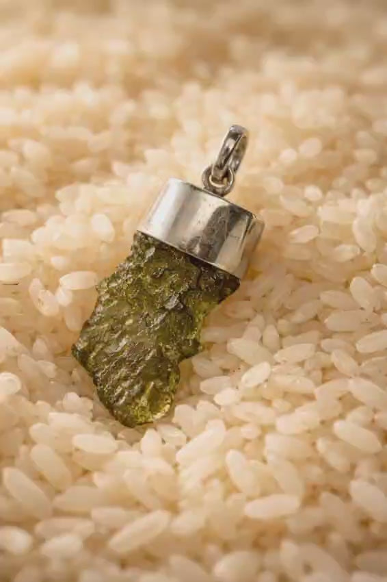 Genuine Moldavite pendant